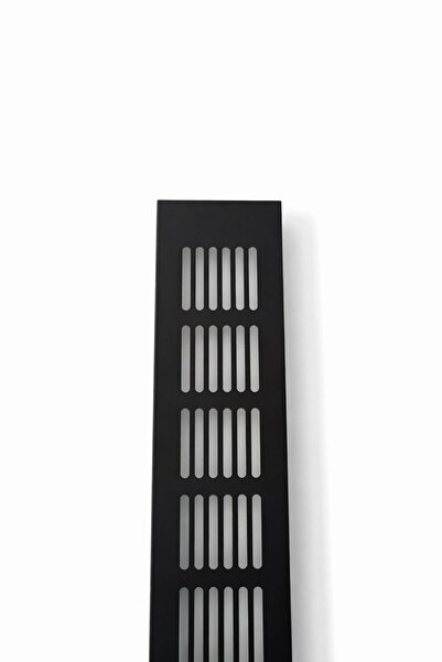 air vent 6x30cm Aluminyum Havalandırma Menfezi 60*300mm, Siyah