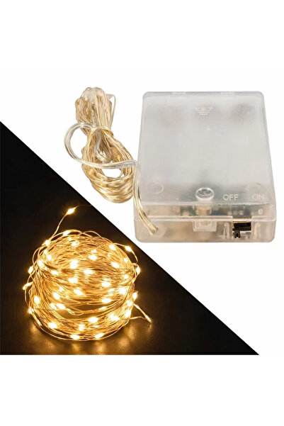 Pratico 3*Aa Pilli 4 Renkli Rgb Sabit 10 Metre Kablolu Bağ Led