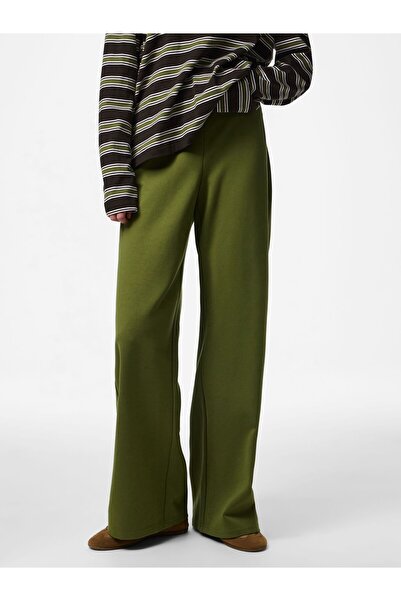 PIECES Pantaloni cu picior larg PCGUNHILD HW