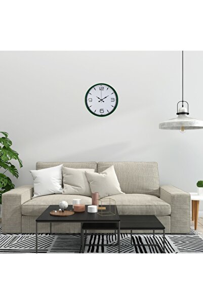 Leyaton ساعة حائط قياسية من جرين أورا مقاس 36 سم RVRYT-RS345