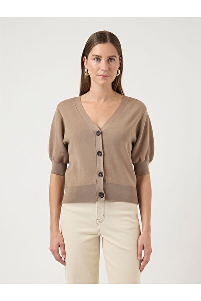 YAS Strickjacke YASFONNY 2/4-ARM