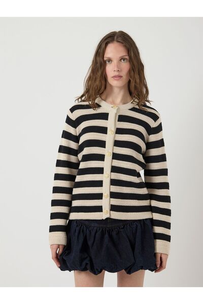 YAS Strickjacke YASSIRONI