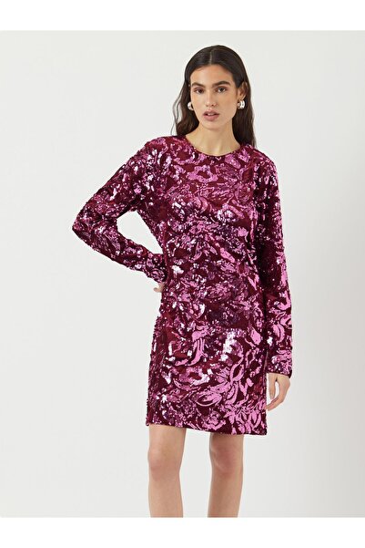 YAS Rochie midi YASROCOCO cu paiete