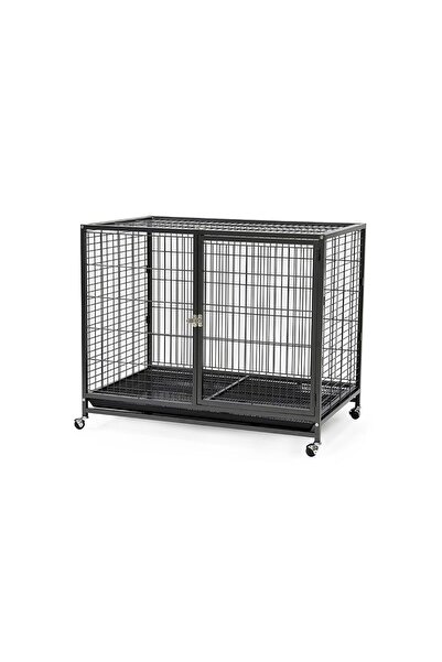 BIOTUR PET CUSCA METALICA PENTRU CAINI CU ROTI 95x57x 86(h)cm