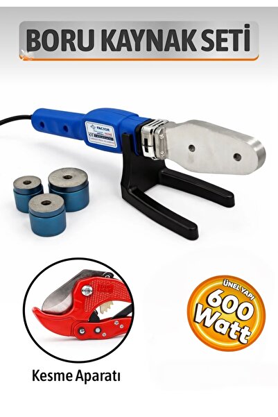 Gönen Döküm Mini PPRC Plastik Boru Kaynak Makinesi Seti 600 Watt Plastik Taşı...