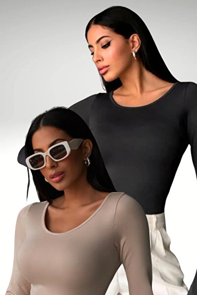 Bipantolon Women's Cream Anthracite Princess Collar