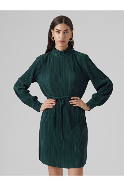 Vero Moda Plissiertes Kleid VMAURORA Kurzes Kleid