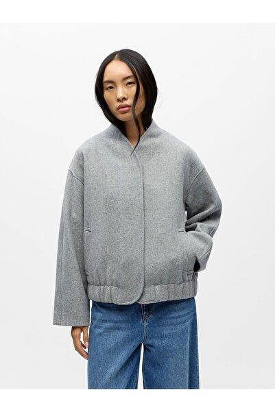 Object Bomberjacke Wollmix