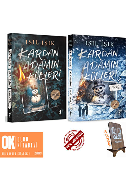 Artemis Yayınları Kardan Adamın Külleri 1-2 / 2 Kitap set / Işıl Işık TELEFON...