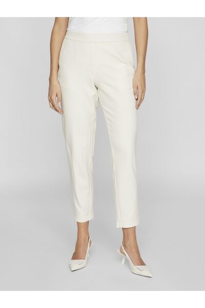 VILA Zkrácené kalhoty VICARRIE se středním pasem