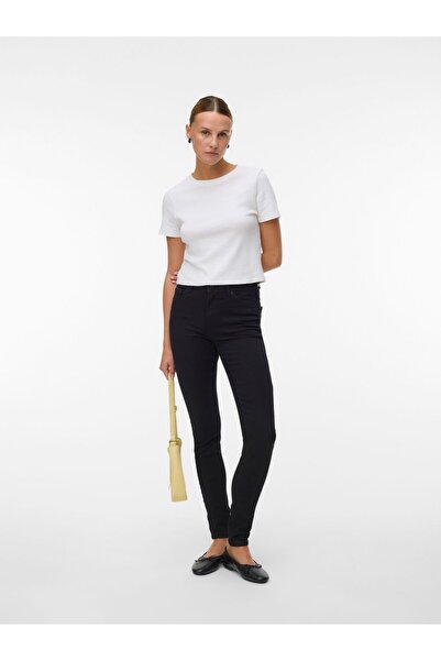 Vero Moda Skinny džíny VMTANYA s mírně zvýšeným pasem a úzkým střihem