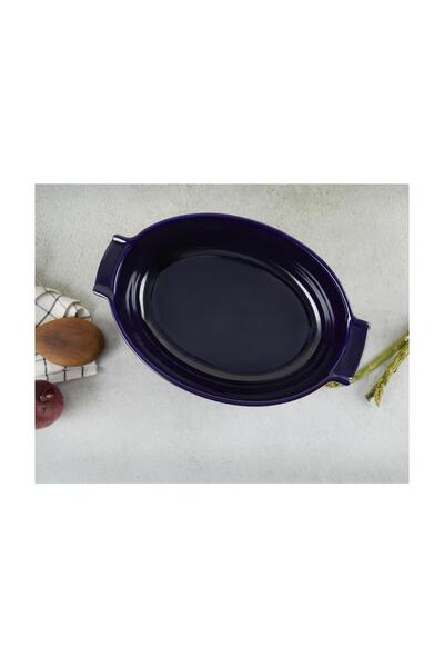 Aryıldız Elissa Oven Dish Oval 31cm Cobalt