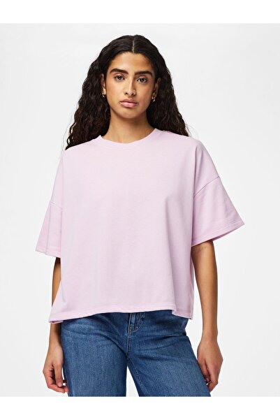 PIECES Top cu mâneci scurte PCCHILLI Oversize