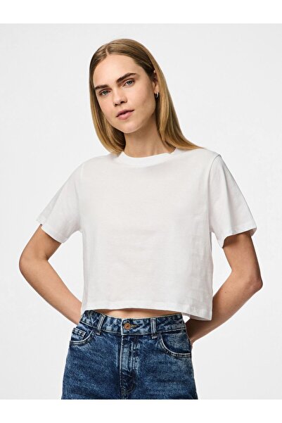 PIECES Crop-T-Shirt PCSARA