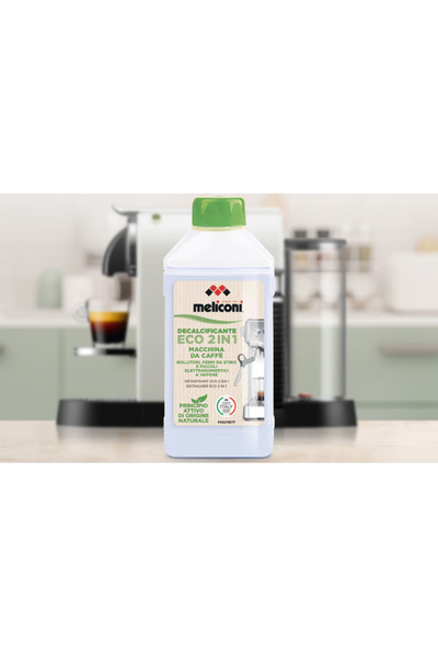 MELICONI Descaling agent for espresso machines, irons, 2 in 1 Meliconi, 4 des...