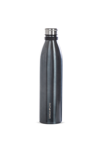 Eazy Kids Steel Water Bottle, 1150ml Black