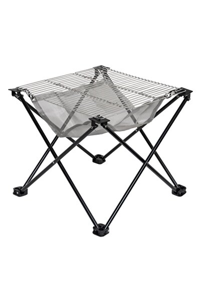 AL SANIDI Stainless Steel Flexible Charcoal Grill Net, Black, Size 27*27*32 cm