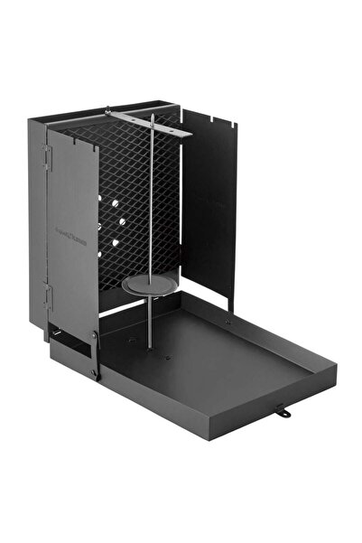 AL SANIDI 2-in-1 Travel Grill, Outdoor Grill, Black, Size 40*32*45cm