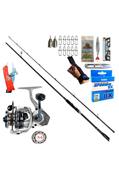 Kendo Okuma Safyre 4000 270cm 8-42gr Oslo Zen Pro Spin Olta Takımı Seti