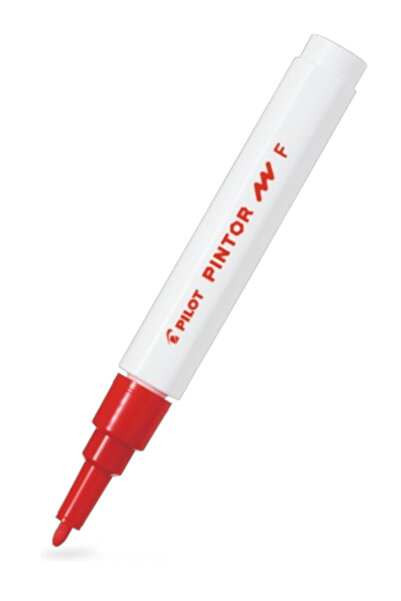 Pilot Pi̇ntor (F) Round Tip Red