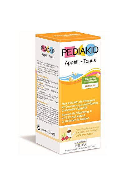 pediakid Appetit Tonus raspberry flavored syrup, 125 ml,