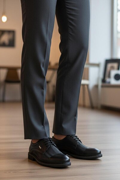 BAYRAMOĞLU KUNDURA Pantofi bărbătești BYK ATA 155, din piele naturală, model ...