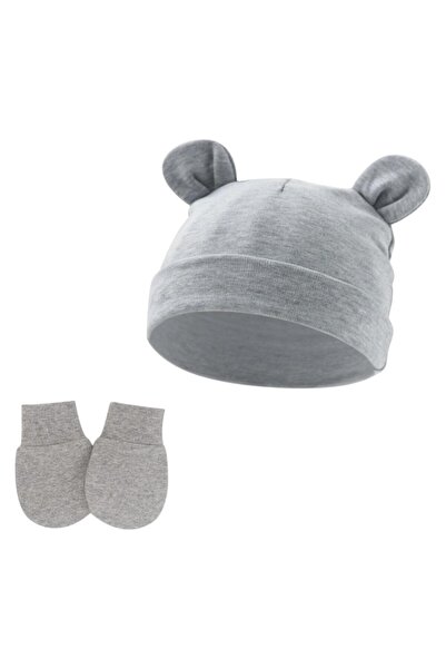 Bambimici قبعة وقفازات للأطفال من ليتل بين - متعددة الألوان - من 0 أشهر إلى 6...