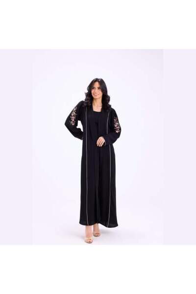 MALAK Daisy Black Abaya