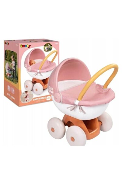 Smoby Carucior pentru papusi, Smoby, Nurse Pram, 18 luni +