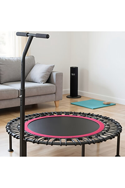 RahaShop جهاز تدريب كارديو بنجي ريبوندر للبالغين. ترامبولين صغير صامت للياقة ...