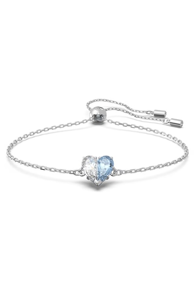 Swaroski 520 bracelet heart shaped, blue