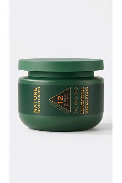Natura Seven Green قناع الأعشاب النباتية - قناع العناية بالشعر 300 مل