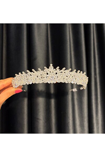 KREATIVA Silver Crown with Shiny Zircon