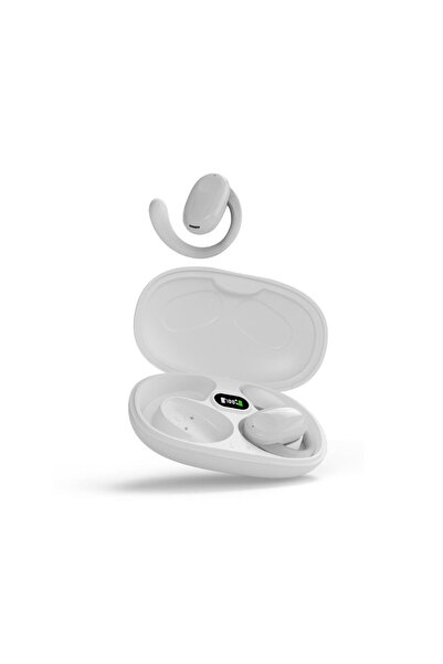 Polosmart FS109 Kablosuz Bluetooth 5.3 Dokunmatik TWS Kulaklık Beyaz