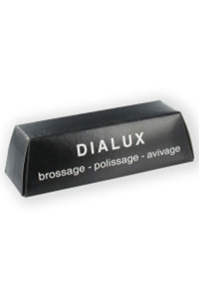 Dialux Polish paste Black - Polish platinum, silver, chrome, white gold, 1 μ