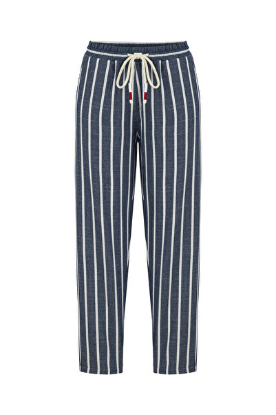 Mudo Striped Straight Fit Jean Pants