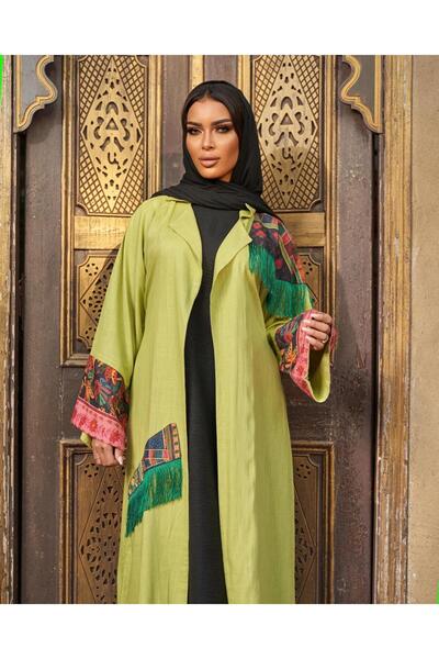 Nodika The Olive Oasis Boho-Chic Abaya