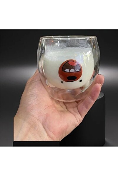 elif aksesuar Qingdao Teddy Bear Glass Cup 300Cc