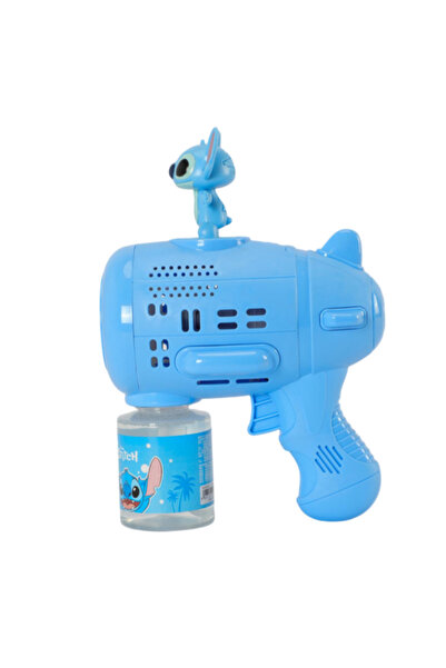 Disney مسدس نفخ الفقاعات على شكل شخصية ستيتش للأطفال