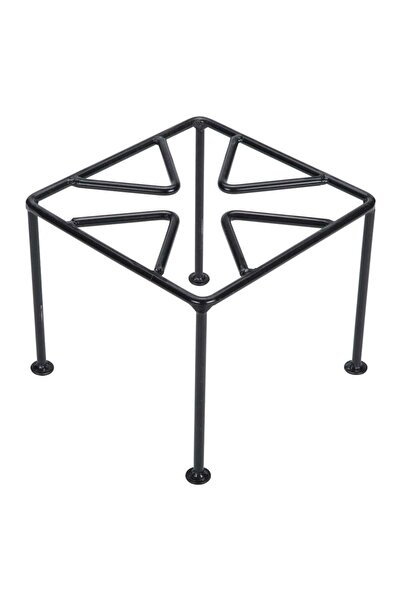 AL SANIDI Square Fire Pit, Portable Mini Charcoal Bbq Grill for Picnics and B...