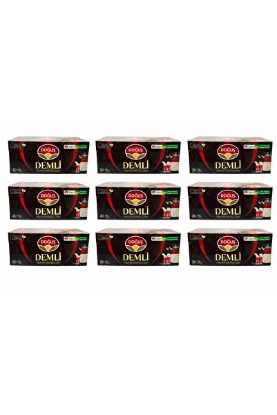 Doğuş أكياس شاي ديملي (30 جرام × 15 قطعة) 450 جرام × 9 قطع