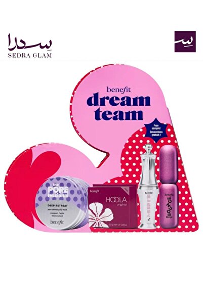 sedra glam مجموعة بنفيت دريم تيم ماسكارا مكثفة بحجم صغير، وجل تثبيت الحواجب، ...