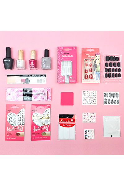 Sensationail Golden Touch Beauty Box Nail Polish Kit