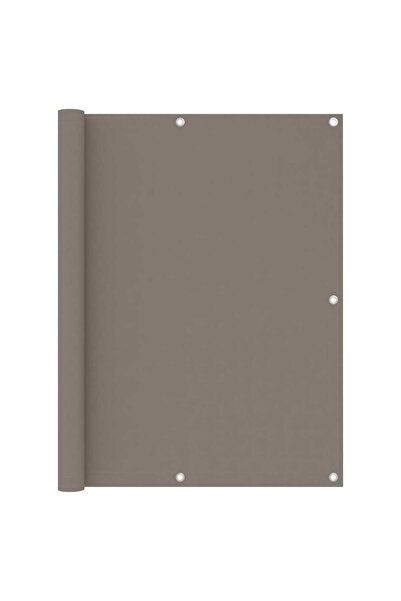 vidaxl Paravan de balcon, gri taupe, 120x300 cm, țesătură oxford