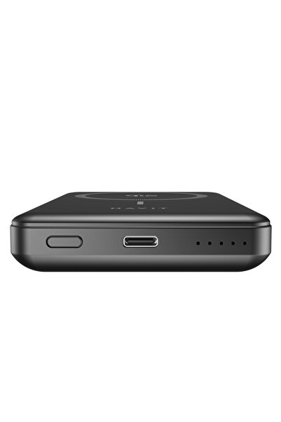 Havit PB5203 PRO 10.000mAh Qi2 MagSafe Powerbank - 25W Hızlı Şarj, Alüminyum Kasa