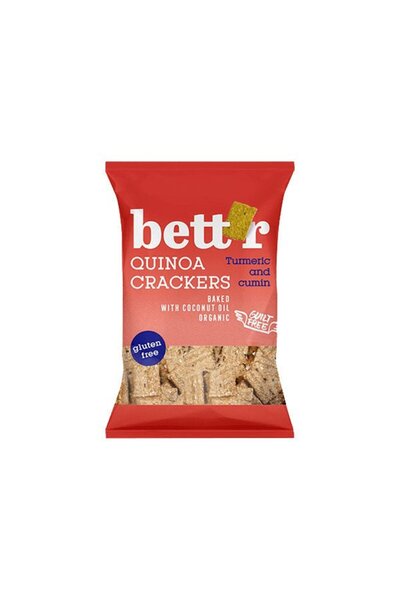 SO بسكويت الكينوا مع الكركم والكمون 100 جرام