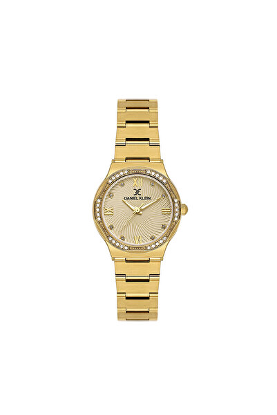 Daniel Klein Premium - Ceas Dama Quartz Auriu DK.1.14101.2