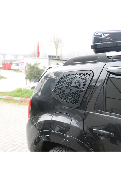 Tuning Vadisi Dacia Duster Metal Kelebek Cam Kaplama Vizör 2 Parça 2010-2017 ...