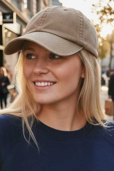 Mood Agenda Șapcă de baseball ajustabilă, 100% bumbac, vintage, pentru femei