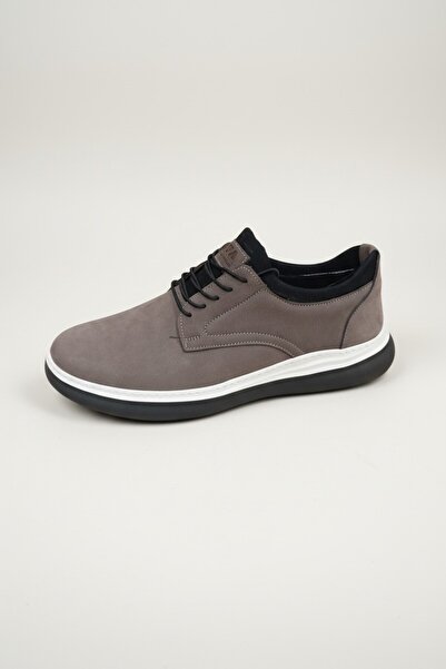 Modayak Ata M510 Kum Genuine Leather Eva Sole Lace-Up Daily Men's Shoes
